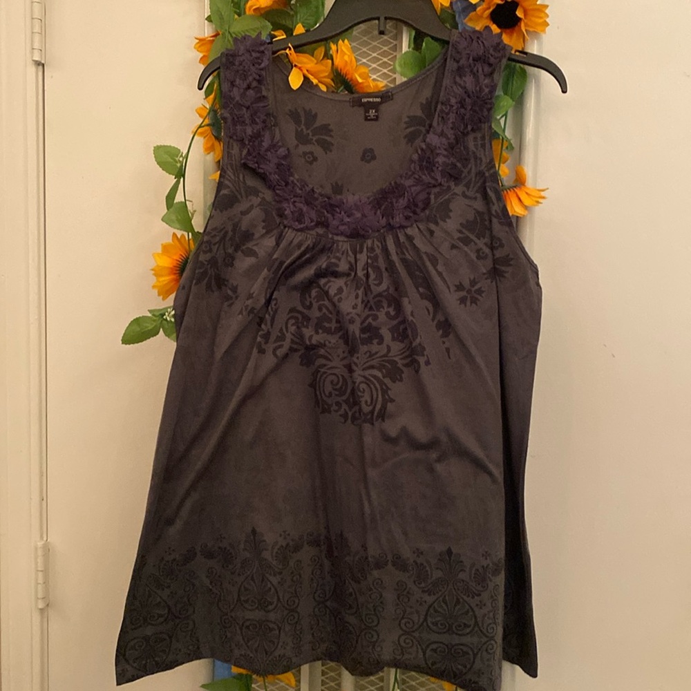 Decorative tank top